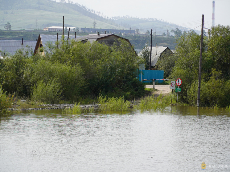 Уровень воды  в Селенге и Уде снизился за сутки на 7-8 см