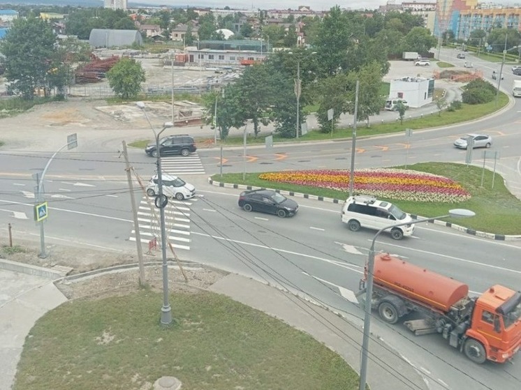 В Южно-Сахалинске обустроили новый пешеходный переход