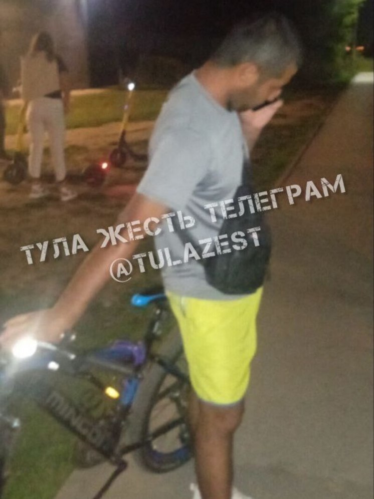 В Туле пьяный велосипедист сбил ребенка