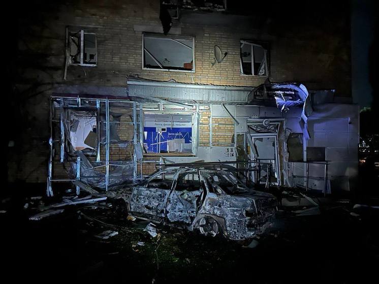 В Курске жителей поврежденного дома расселили в загородном лагере