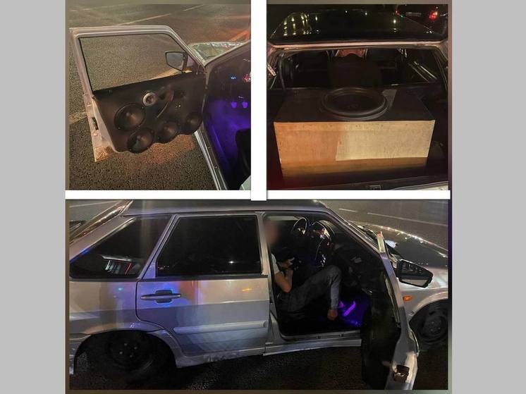 В центре Воронежа задержали незаконно переоборудованный автомобиль