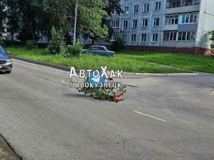 Новокузнечане сообщили об опасности на дороге