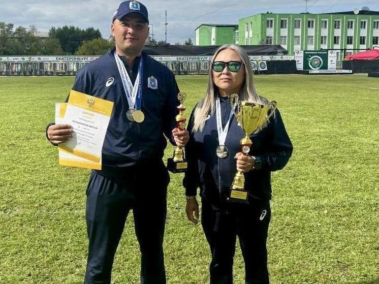 Лучники из Лабытнанги взяли золото и серебро чемпионата России