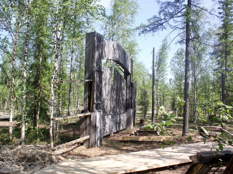На «Мертвой дороге» у разъезда «Глухариный» восстанавливают лагерный пункт