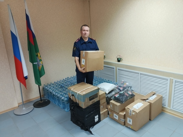 Орловские следователи собрали груз для бойцов СВО