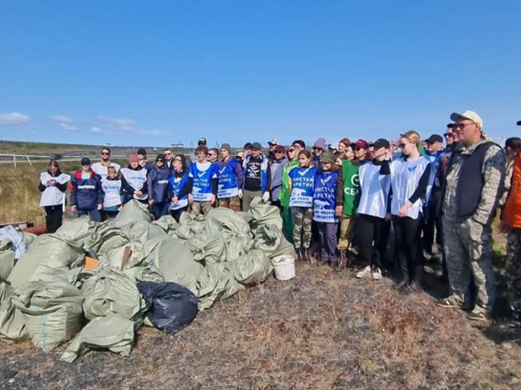 Уборки в рамках федерального проекта "Чистая Арктика" прошли в Анадыре и Певеке