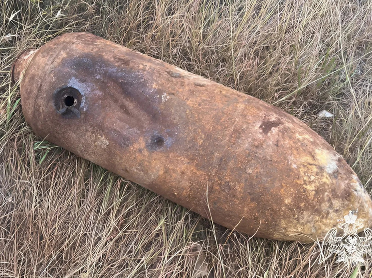 В Кабардинке нашли 250-килограммовую бомбу времен ВОВ