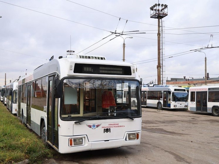 Власти Рязани планируют закупку новых троллейбусов в 2025 году