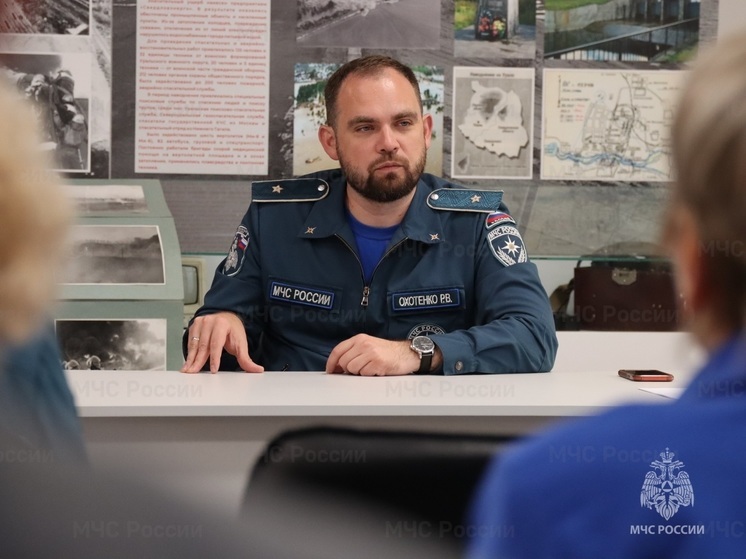 Директор департамента информационной политики МЧС посетил Екатеринбург