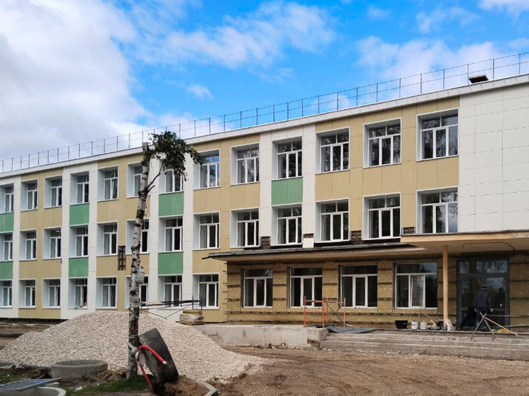 Капремонт Демиховского лицея выполнен на 80%