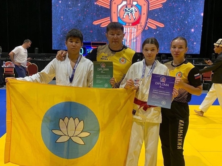 Спортсмены из Калмыкии стали призерами мирового первенства