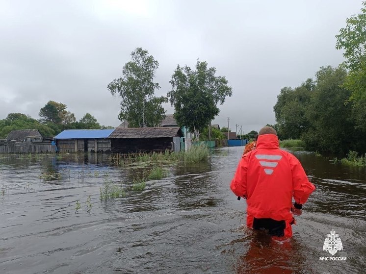 Паводок продолжает отступать от населенных пунктов Хабаровского края