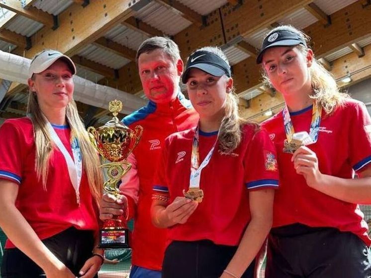 На Спартакиаде учащихся теннисистки Подмосковья выиграли «золото»