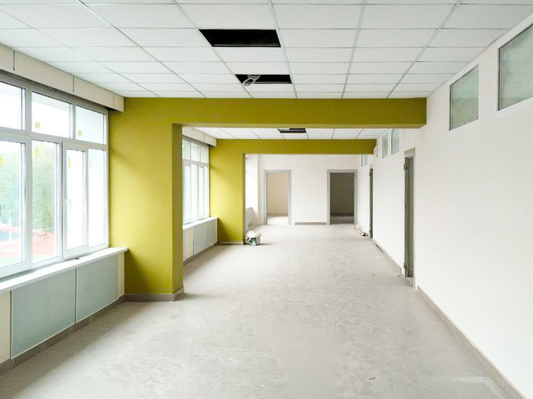 Капремонт Давыдовской гимназии выполнен на 80%