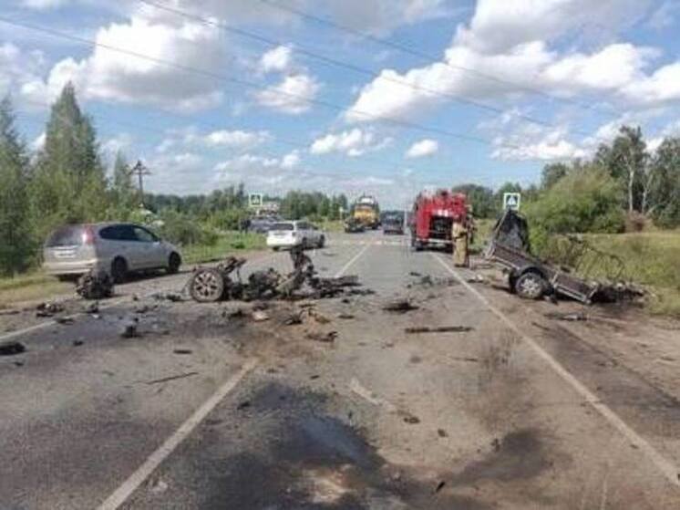 Три человека погибли и двое пострадали в ДТП на трассе Омск-Красноярск