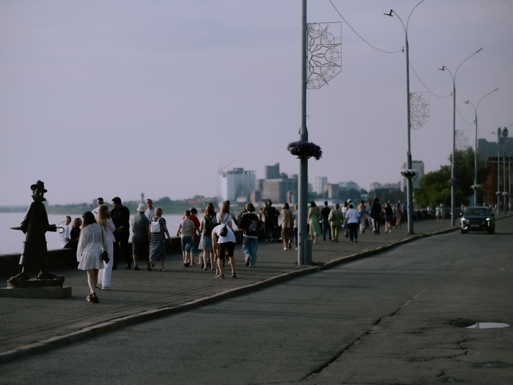 Томичи во время «Чеховских пятниц» не смогут проехать на автомобиле около набережной