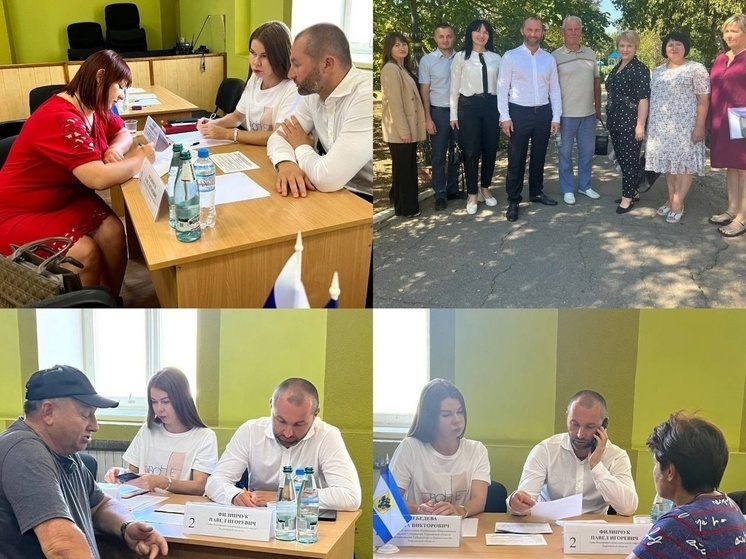 Мобильная приемная губернатора побывала в Каховском районе