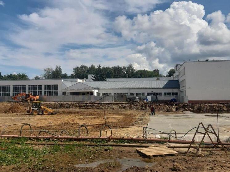 В Солнечногорске продолжают строить корпус для гимназии №6