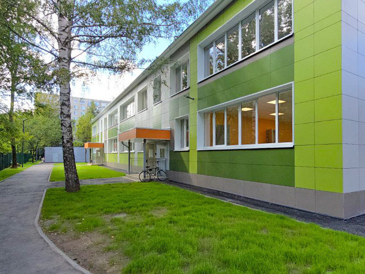 Детский сад в Мытищах капитально отремонтировали к сентябрю