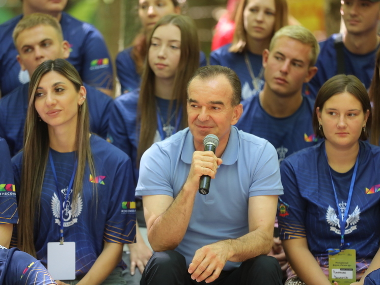 Вениамин Кондратьев пообщался с будущими предпринимателями в Северском районе