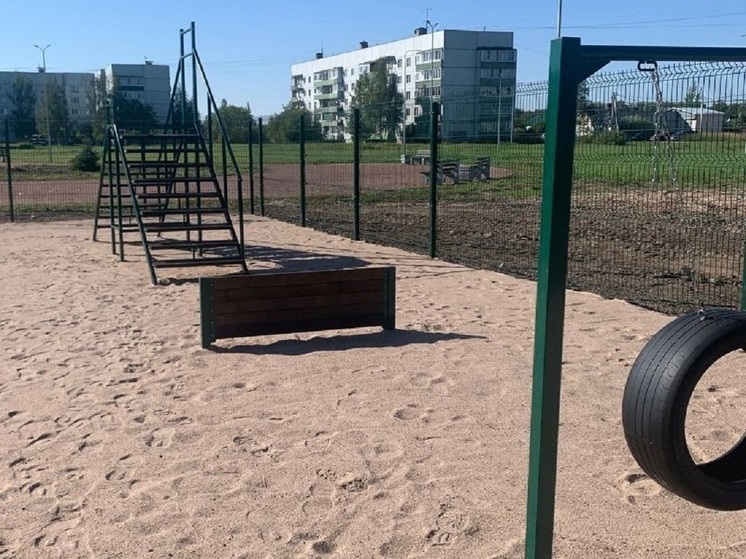 В Чудово завершился этап благоустройства сквера «Центр Притяжения»
