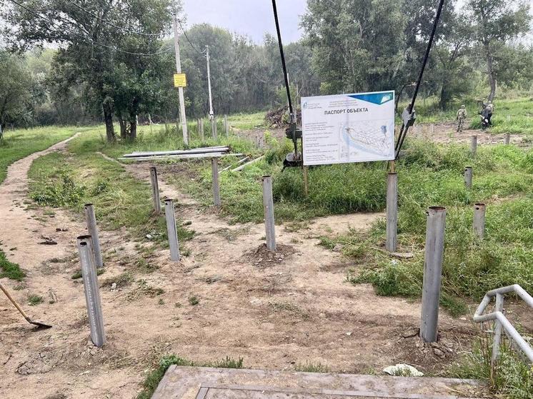 В Рубцовске из-за строительства парка-набережной изменят маршрут «Трассы здоровья»