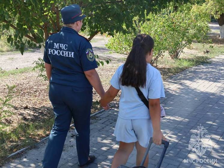 МЧС России организовало в Крыму отдых детей сотрудников из Херсонской области