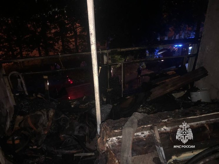 При пожаре в Пензе спасли троих человек