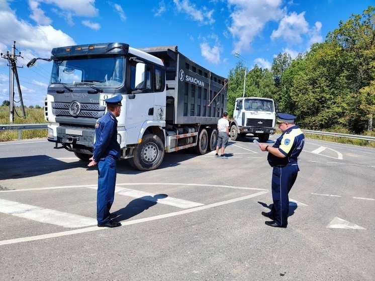 За незаконный перевоз мусора в Серпухове задержаны три автовладельца
