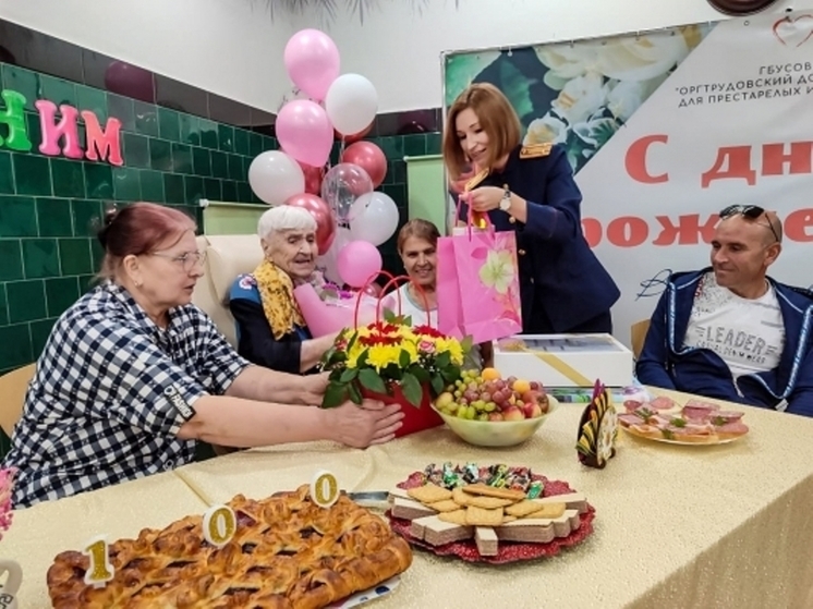 Жительница Владимирской области отметила вековой юбилей