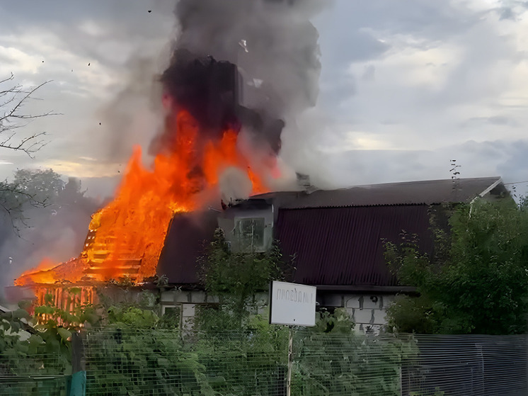 Пожар в деревне Новопятницкое: пострадал один человек