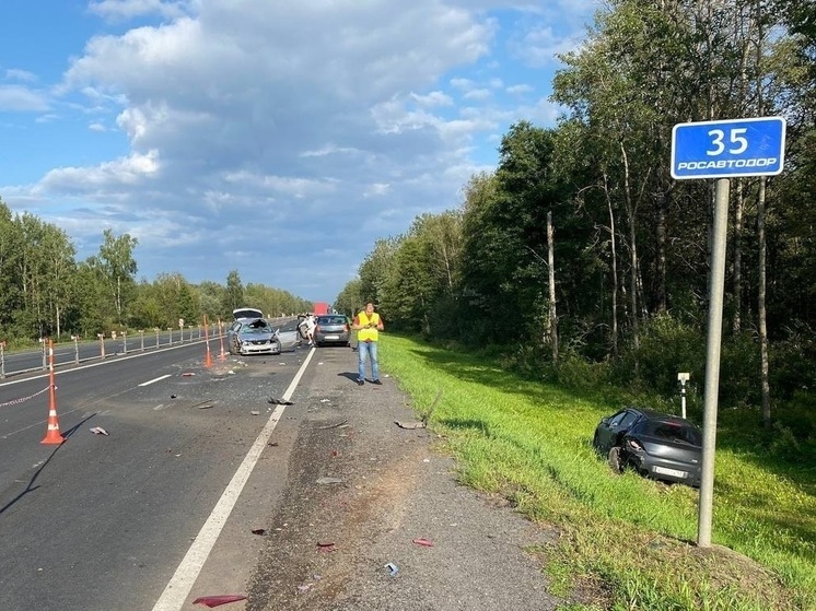 В Новгородском районе в ДТП пострадал водитель