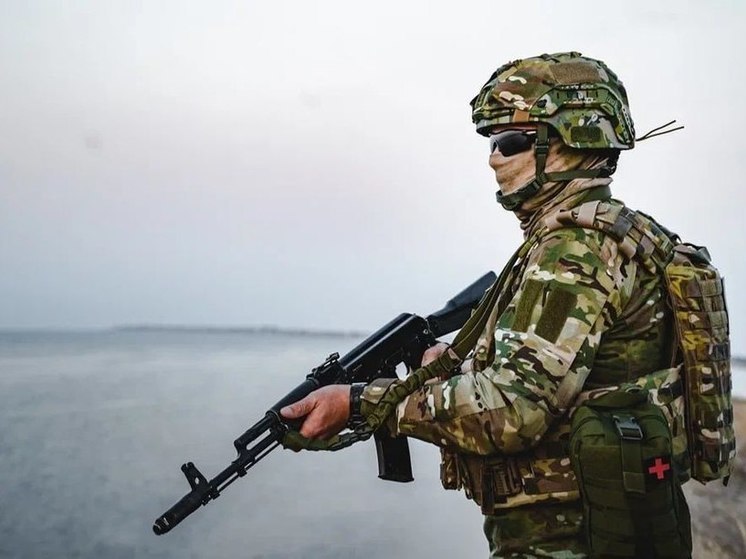 На Херсонщине военный сбил дрон магазином от автомата