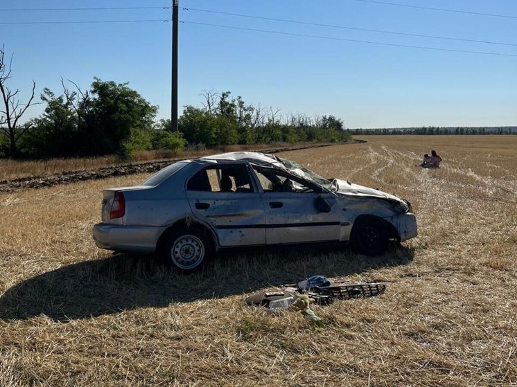 В Ростовской области в ДТП на трассе пострадали две школьницы