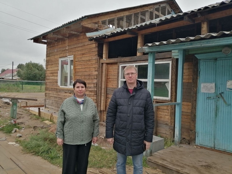 В кадровом центре по Пинежскому округу продолжаются работы по текущему и капитальному ремонту