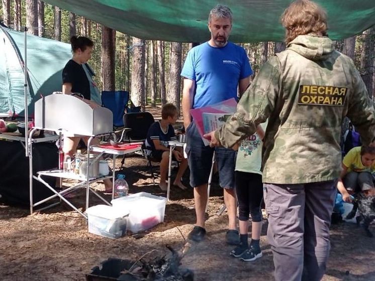 Инспекторы лесной охраны оштрафовали 15 нарушителей противопожарного режима