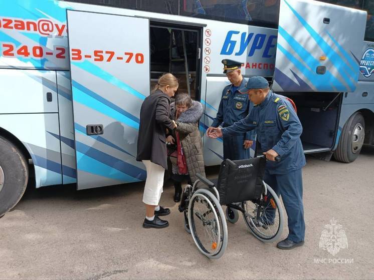 В Татарстан прибыли 20 эвакуированных жителей Курска