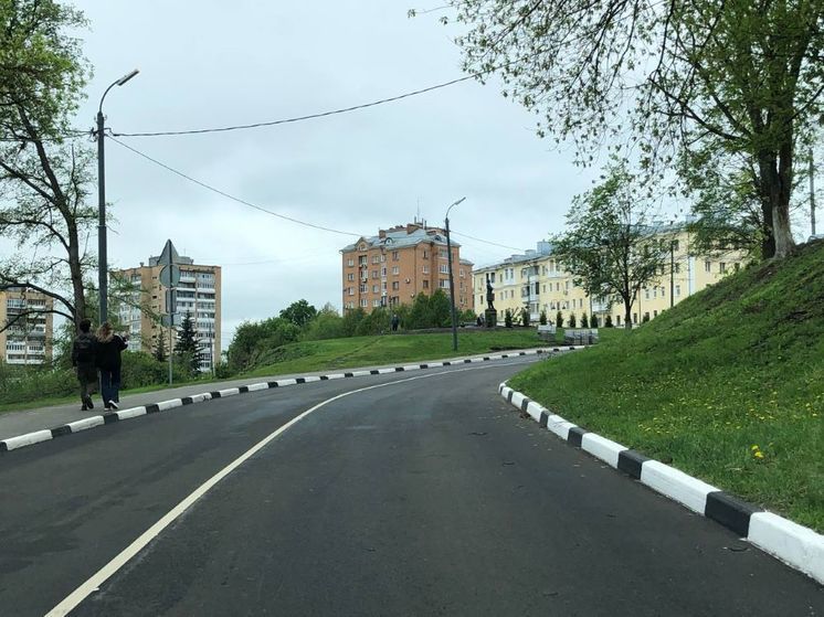 В Орле в эксплуатацию ввели  обновленную улицу Пролетарская Гора