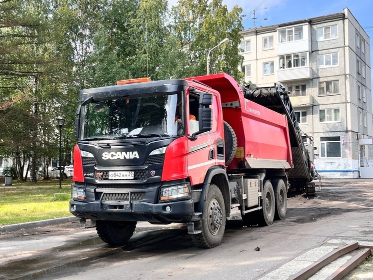 В Северодвинске начался дорожный ремонт картами