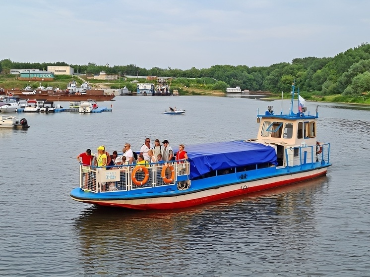 В Серпухове пассажиропоток на воде увеличился в два раза