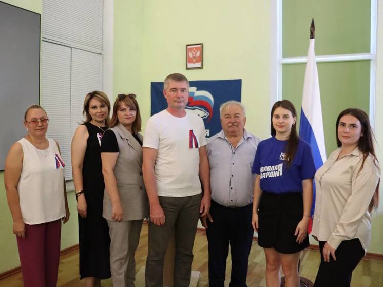 В Весёлом на Запорожье открылось отделение «Молодой Гвардии»
