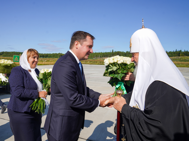 Патриарх Кирилл прибыл на Соловки