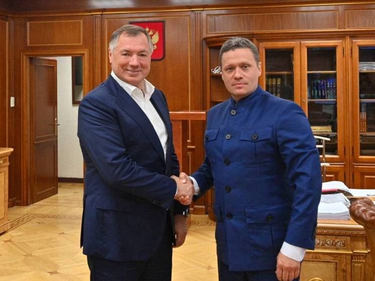 Глава Вологодчины Георгий Филимонов встретился с заместителем председателя правительства РФ Маратом Хуснуллиным