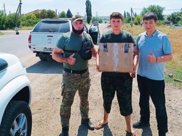 Жители Калмыкии отправили РЭБ станцию в зону СВО