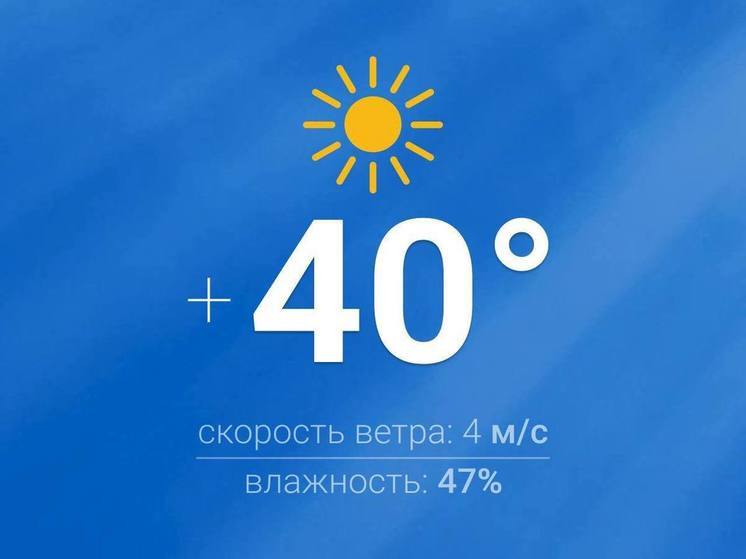Жару под 40 грудусов прогнозируют сегодня в Херсонской области