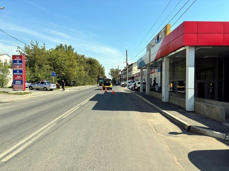 В Орле иномарка сбила мальчика на велосипеде