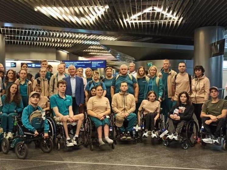 Кубанцы отправились в Париж для участия в Паралимпийских играх