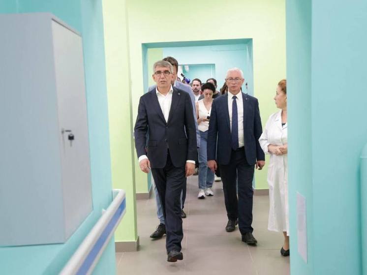 Капремонт детской поликлиники в Новомосковске завершат в короткие сроки