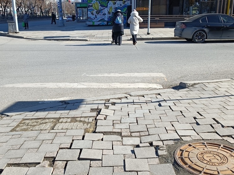 В Екатеринбурге отказываются от использования бетонной плитки