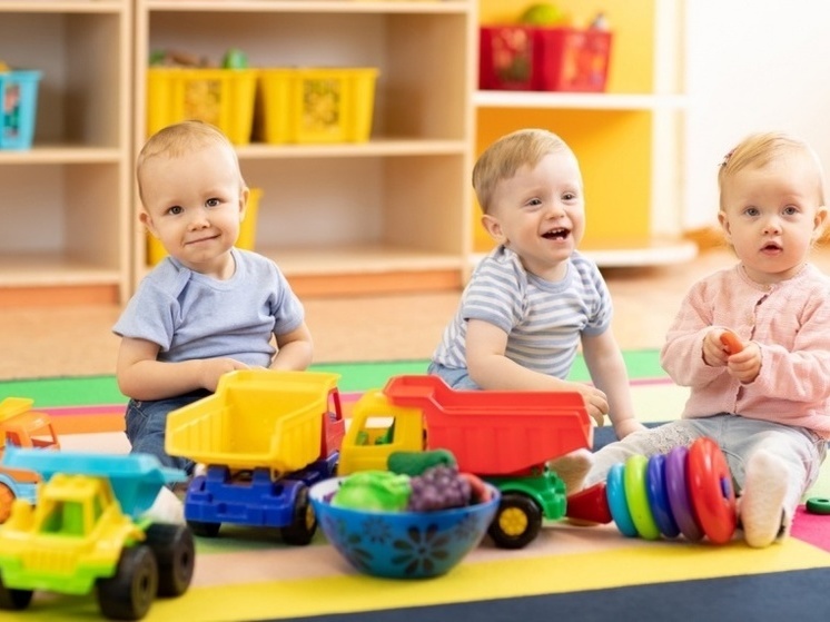 В трех детских садах Смоленска открыты группы для детей от 1 до 1.5 лет